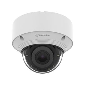 Hanwha Vision QNV-C9083R-KEX 4K Network IP AI IR Dome Camera with 3.2-10.2mm Lens