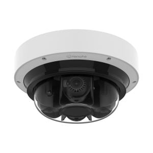 Hanwha Vision PNM-C32083RVQ-KEX 4K X 4 Network IP Outdoor IR Multi-Directional AI Dome Camera with 3.3-5.7mm Lens