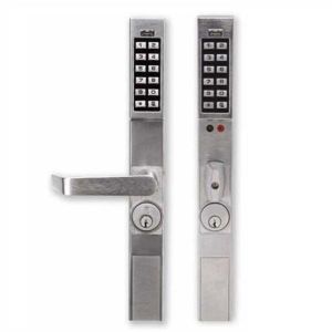 Alarm Lock DL1225-26D2 Narrow Style Lock, Thumb Turn for Adams Rite 4070, MS18505, & MS1950 Series Deadbolt, Satin Chrome Finish