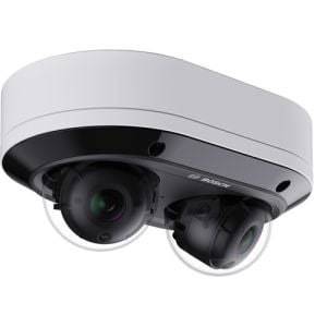 IQsight by Bosch NDD-7803-AL 2 x 5 Megapixel Network IR Outdoor Dual Dome Camera with 3.2-8.1mm Lens