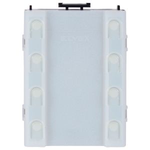 Elvox 12TS-B Additional Unit 2F+ 4-Button White LED