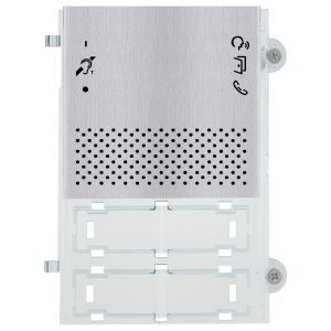 Elvox 41102-01 Pixel Audio Front Module Duplex Teleloop Grey
