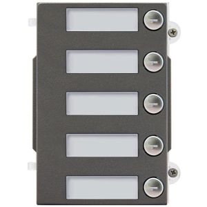 Elvox 41225 Heavy 5-Button Front Module IK10 IP54
