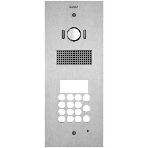 Elvox 41541 Steely Panel Audio/Video Keypad Module for Entrance Panel