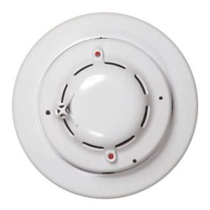 Napco FW-2-E 2-Wire Conventional Photoelectric Smoke Detector with 6" Diameter Mounting Base