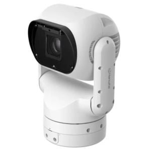 Hanwha Vision TNP-A6550RW-KEX 2 Megapixel Network IP AI Ruggedized PTZ Camera with 55X Lens, White