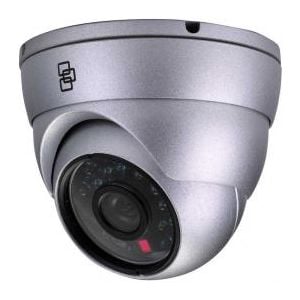 GE Security Interlogix TVD-5125TE-3-N 550TVL Outdoor IR Turret Dome, 3.6mm