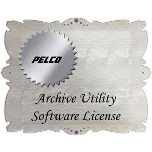 Pelco AUSVR-SW-1L 1 Channel Archive Utility Server Software License for First DVMS Unit