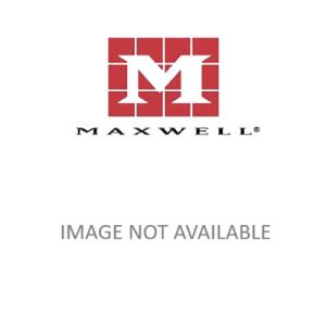 Maxwell ST-200 36 Silver U-Channel aluminum stake with angle cut bottom and plastic safety cap (100 pk)