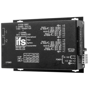 GE Security Interlogix VR7230-2DRDT-R3 2 Channel Digital Video Receiver / 2 Channel Data Transceiver