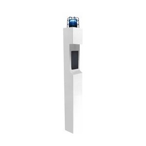 Aiphone TW-20W 2-Module Mid Level Tower, White