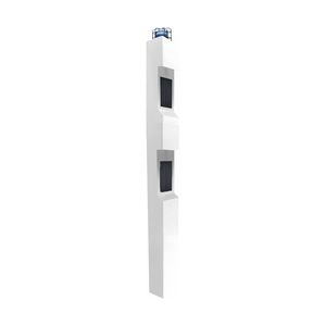 Aiphone TW-22W 3-Module Dual Station Intercom Tower, White