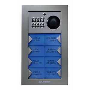 Comelit PV3S Powercom Video Surface Mount 3 Push Button Entry Panel Kit