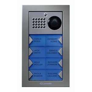 Comelit PV10S Powercom Video Surface Mount 10 Push Button Entry Panel Kit