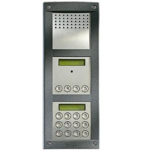 Comelit VADF Vandalcom Audio Flush Mount Digital Keypad With Name Directory Entry Panel Kit