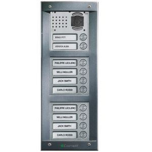 Comelit VV10S VandalCom Video Surface Mount 10 Push Button Entry Panel Kit
