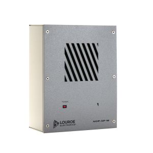 Louroe Electronics AOP-SP-W Speakerphone, Wall Mount Flush or Surfa