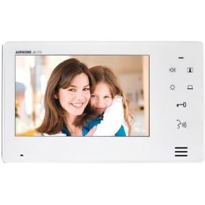Aiphone JO-1FD 7" Screen With Touch Buttons, Hands-Free Expansion Monitor