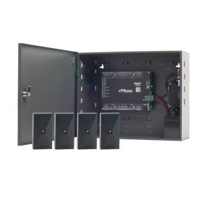 Linear ES-4MB eMerge Essential Plus 4-Door 4-Reader Access Control Platform Bundle