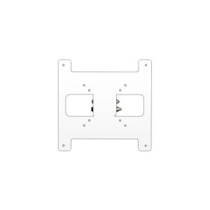 ViewZ VZ-CM18B Telescopic Ceiling Mount with 6 to 18' Extension for 23 to 32" Flat Panel Monitors, Black