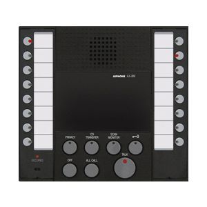 Aiphone AX-8M Audio Master Station with Buttons for Up to 8 Master Stations