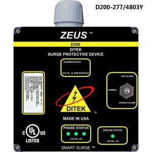 Ditek D200-277-4803Y 200KA/ø, 100kA, Mode Surge Protective Device