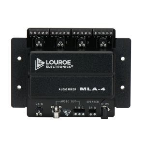 Louroe Electronics LE-217 4 Microphone Audio Mixer