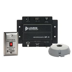 Louroe Electronics LE-381 ASK-4 631 Interface with a Microphone