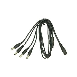 MG Electronics AC-6 4-Way 2.1mm Splitter