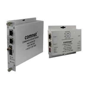 Comnet CNFE2003S2 Standard Mount 10/100 Mbps DC-Only Media Converter