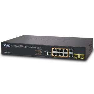 ACTi PPSW-0101 8-Port 802.3at Managed PoE Data Switch