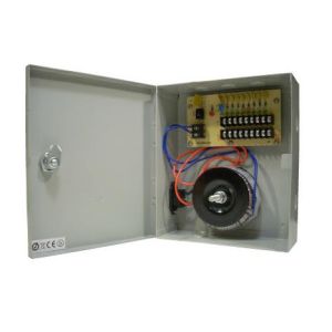 SecurityTronix ST-PBX9AC24V5A Camera Power Supply, 9 Outputs, 24VAC, 5A