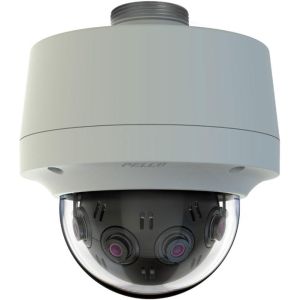 Pelco IMM12018-1EP 12 Megapixel 180° Panoramic Pendant, Environmental Vandal Network Camera, Gray