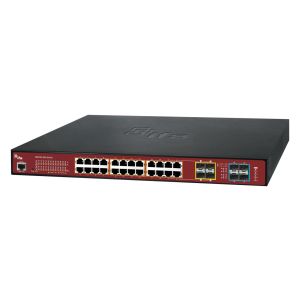 GE Security Interlogix NS4802-24P-4S-2X Layer 3 with PoE-at Stackable 10G SFP+