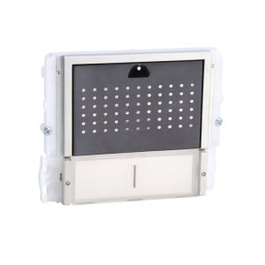 Comelit 33402A iKall Series 2-Button Module for Audio Unit - Metal