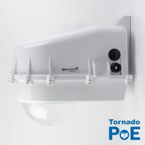 Dotworkz D2-TR-POE Tornado Dual Blower Camera Enclosure IP68 with PoE