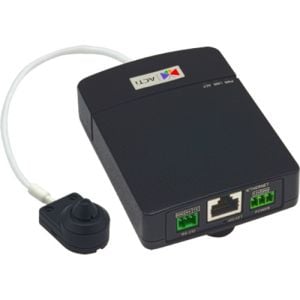 ACTi Q113 2 Megapixel Indoor L-Shape Pinhole Covert Camera, 3.7mm Lens