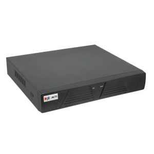 ACTi ENR-020P-2TB 9-Channel 1-Bay Mini Standalone NVR with 8-port PoE Connectors, 2TB