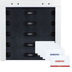 Mobotix MX-Bell1-Core-EXT-DG BellRFID Base Module, Gray