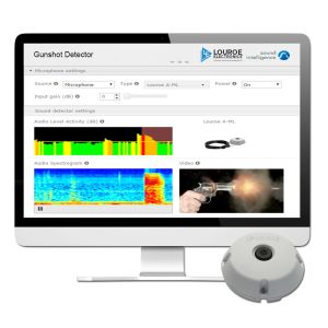 Louroe Electronics LE-810 Gunshot Detector Software