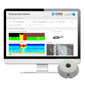 Louroe Electronics LE-815 Glass Break Detector Software