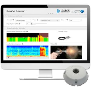Louroe Electronics LE-830 Gunshot Detector Software