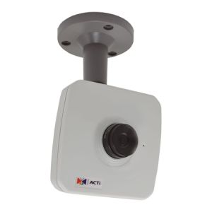 ACTi E11A 1 Megapixel Cube Camera with Basic WDR, Fixed Lens