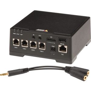 Axis 0936-001 F44 Dual Audio Input Main Unit. 4-Channel