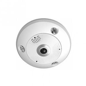 InVid ULT-P6PAN 6 Megapixel Outdoor Vandal IP Plug & Play Panoramic Camera, 1.27mm Lens