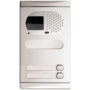 Alpha 1121-AL 2 Pushbutton Video Panel, Aluminum
