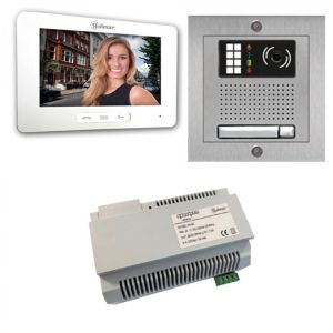 Alpha VKGB2-7-1SF 1 Unit Touchscreen Video Entry Intercom Kit