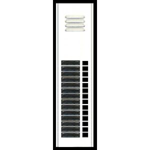 Alpha AM492-14 14 Button Speaker Module, Aluminum