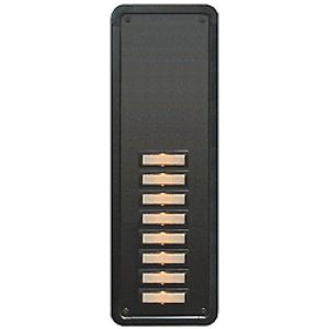 Alpha TBM8B 8 Button Only Panel Flush, Brown
