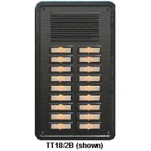 Alpha TT20-2B 20 Buttons Entry Panel, Brown, Flush